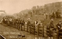 Coal Picking Ilkeston 1912 Miners Strike Clean