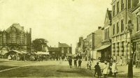 Early photograph of Ripley Market Place