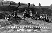 Coal Pickers Hollyhurst Terrace 11 April 1921