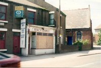 Percy Dawes Butchers Shop on Nottingham road
