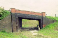 The Old Railway Bridge under the Road on Jubilee Hill were the Great Northern Railway spur ran
