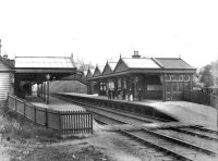 The Railway Station at Tibshelf
