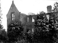 This photograph dates from January 1905 and shows Riddings School after the fire.