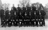 Detachment of Greater Manchester Police, in Somercotes, November 1926 (General Strike)