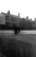 Members of the Salvation Army at Somercotes.
Mrs Taylor, Annie and Walter Paxton
