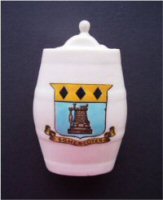Goss Commemorative Army Bottle Property of Somercotes Local History Society