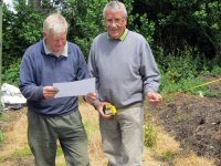 Measuring up for new Eco-Friendly 'Compus Toilet'