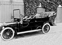 One of the Oakes Family cars an Armstrong Siddley at Riddings House