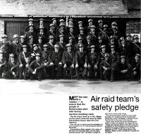 Members of the Somercotes ARP during World War II