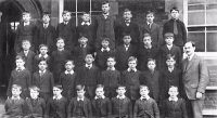 Somercotes Boys School Pupils and Teacher believed to be around the 1920s