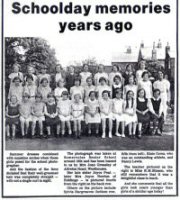 Somercotes Senior Girls School 1934 Newspaper article
