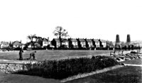 Somercotes Bowling Green before 1963 as the Windmills can be seen in the background.