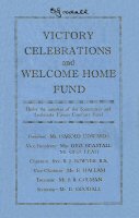 Ernest Goodall was the Secretary for the Welcome Home Fund for Somercotes Soldiers  returning from the Second World War.