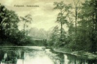 Postcard of Pennytown Fishing Pond.