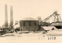 Alfreton Colliery, Meadow Lane 1920