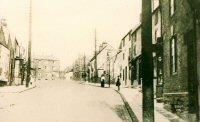 Alfreton King Street looking up to George Hotel