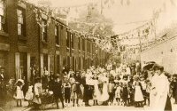 Bath Street Derby possibly Coronation 1910