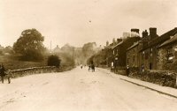 Main Road through Wessington Church Lane South