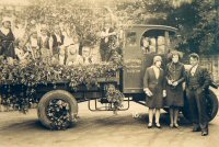 Alfreton High Street Parade Float Alf Smith Whit Sunday 1924-1925