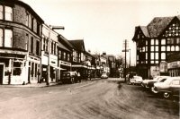 Alfreton High Street Empire Cinema on left