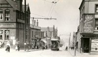 Tram climbing Heanor Hill