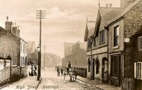 High Street Riddings, Queens Head Inn on right