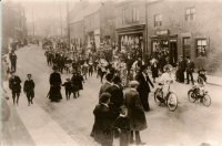 King Street Alfreton possibly Church Sunday School Parade