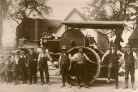 Steam Road Roller at Alfreton