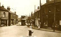 Nottingham Road Ripley with Nottingham Tram