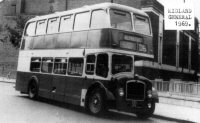 Mount Street Nottingham C5 Midland General to Alfreton 1969