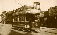 Nottingham Tram at Ripley