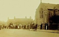 Wedding at St. Thomas Church Somercotes 1907