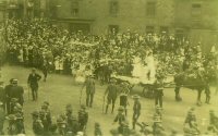 Parade on King Street alfreton