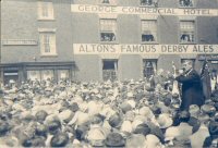 Opening of the War Memorial in Alfreton Market Place 1927