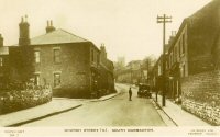 Church Street South Normanton St Micheal and All Angels Church in distance