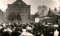 Crich Village Chapel and Market Place