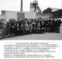 Pye Hill Colliery Fire Fighting Team 1964 CLEAN