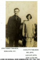John & Charlotte lived on Bonsall Row, Somercotes 1917-1961