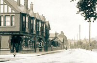 J. A. Wadd Tea Dealer at the junction of Cressy Road and the High Street Alfreton circa 1900s