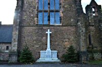 Somercotes War Memorial, Outside St Thomas' Church Nottingham Road, Somercotes