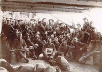 Troops on passage to India after the Boer War