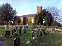 Birchwood Methodist Church A photograph taken from the rear of the graveyard, 2012