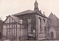 The Church of St. Thomas Early photograph prior to the building changes which took place circa 1902