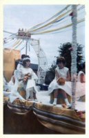 Somercotes Carnival Queen on Carnival Float 1965