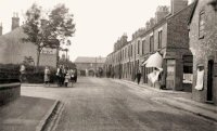 High Street, Somercotes Beastall's and Junction of Nottingham Road in the far distance