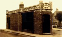 Somercotes - The Somercotes & District land Investment Society Ltd. The building later became the Derbyshire Society, on Leabrooks Road, Somercotes. It was established in 1876.