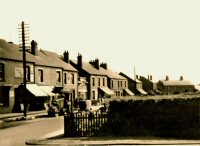 Leabrooks - Main Road A photograph dating from the 1950s or 1960s