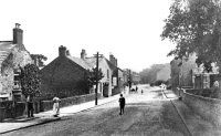 Lower Somercotes, looking back towards Black Horse and Pye Bridge