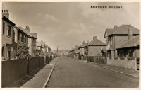 Brenden Avenue, Somercotes. Possibly taken in the 1960s.