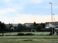 Somercotes, Somerlea Park Centre leisure facilities, flood-lit multi sports area.